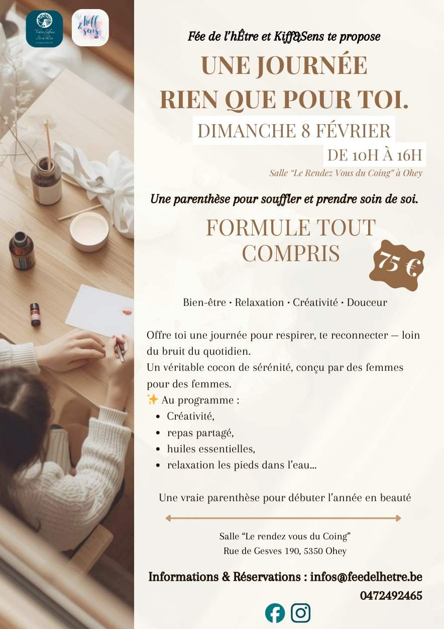 Une journée rien que pour toi - 8 février - Ohey